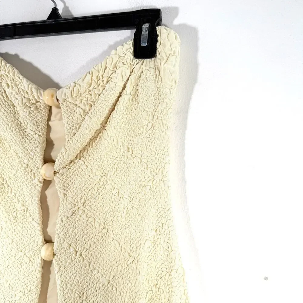 Devon Windsor Jasper Top Jace Mini Skirt Butter Texture Knit Matching Set Large